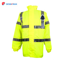 Beste Qualität professionelle reflektierende Polyester Motorrad Regenmäntel